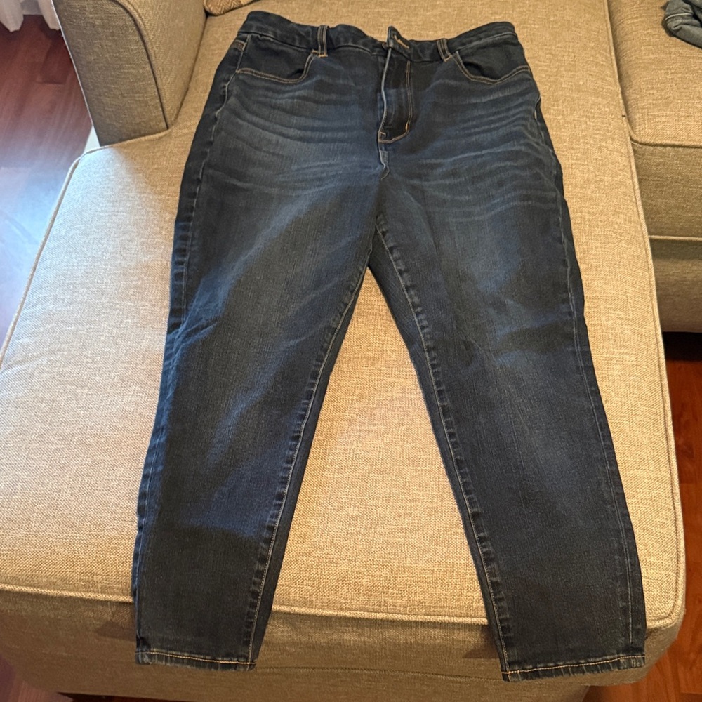 American Eagle Outfitters Dark Blue Skinny Jeans